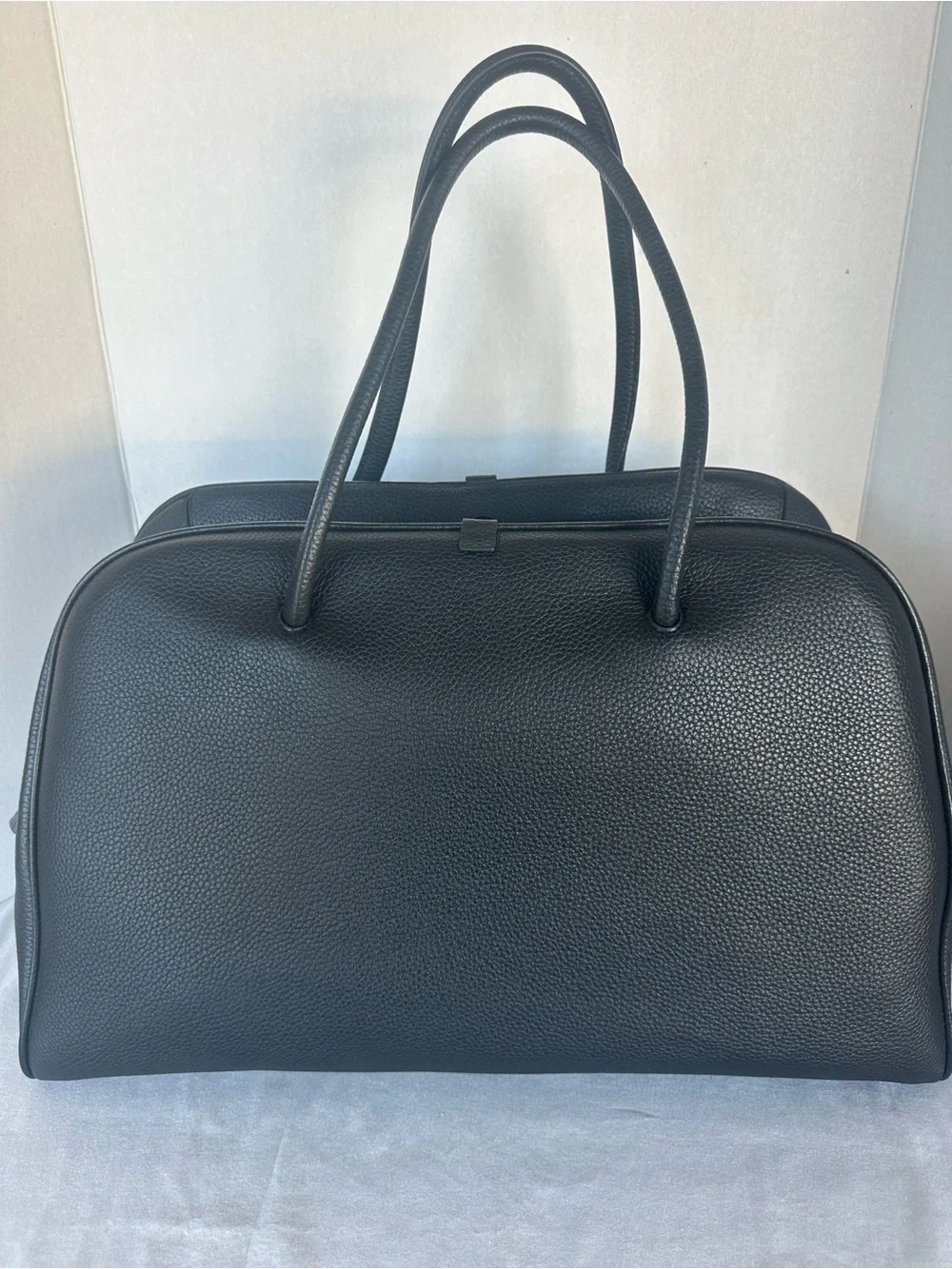 100% AUTHENTIC Jacquemus Black Leather large Turismo BRAND NEW UNUSED!